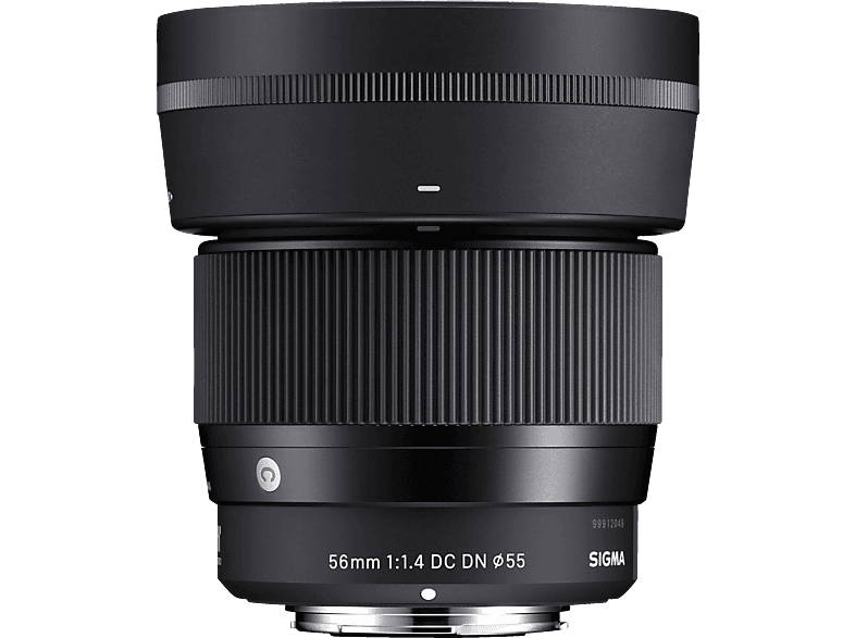 SIGMA Contemporary - 56 mm f./1.4 (Telezoom-Objektiv für Canon R-Mount, Schwarz) von SIGMA