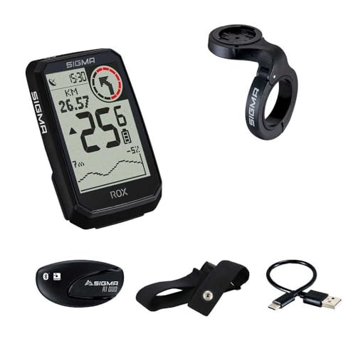 SIGMA ROX 4.0 Endurance Black HR Set |GPS inkl. Herzfrequenzmesser und OVERCLAMP Butler | 41 h Akkulaufzeit | E-Bike kompatibel | 30 Funktionen wie Höhen- Geschwindigkeitsmessung SIGMA ROX 4.0 Endurance Black HR Set |GPS inkl. Herzfrequenzmesser und OVERCLAMP Butler | 41 h Akkulaufzeit | E-Bike kompatibel | 30 Funktionen wie Höhen- Geschwindigkeitsmessung von SIGMA