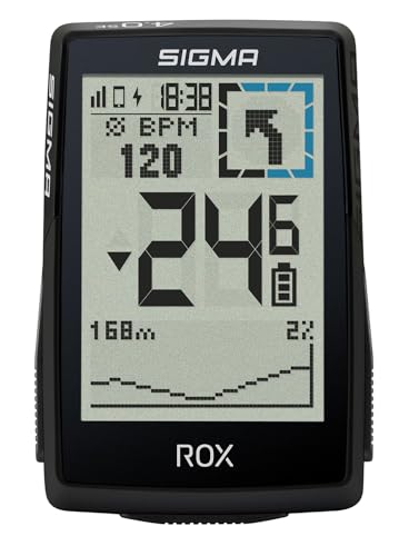 SIGMA ROX 4.0 SE| Special Edition |Fahrradcomputer kabellos GPS & Navigation inkl. OVERCLAMP Butler | Outdoor GPS Navigation mit Höhenmessung | Farbe Schwarz | E-Bike kompatibel SIGMA ROX 4.0 SE| Special Edition |Fahrradcomputer kabellos GPS & Navigation inkl. OVERCLAMP Butler | Outdoor GPS Navigation mit Höhenmessung | Farbe Schwarz | E-Bike kompatibel von SIGMA
