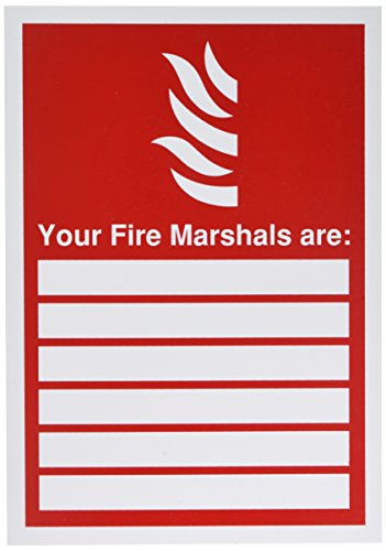 SIGNSLAB fr09850r Sicherheit Zeichen "Ihr Fire Streckenposten," A4, PVC von SIGNSLAB