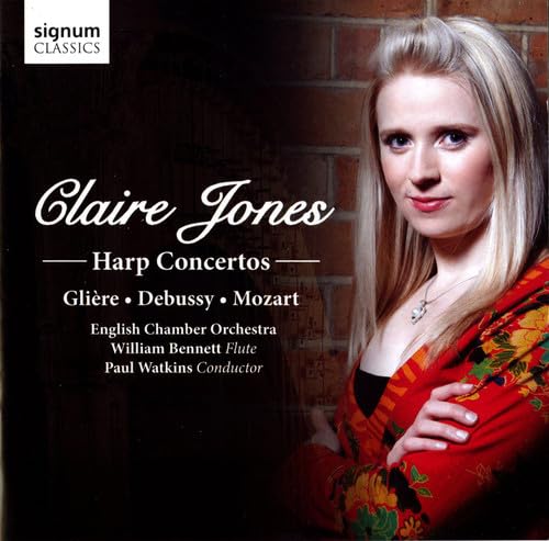 Harfenkonzerte - Werke von Gliere, Debussy & Mozart von SIGNUM