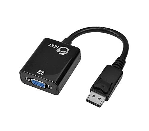 SIIG DisplayPort auf VGA Adapter (CB-DP0082-S1) von SIIG