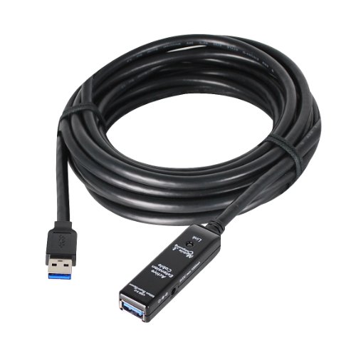 SIIG USB 3.0 Active Repeater Kabel 20 Meter (JU-CB0811-S1) schwarz von SIIG