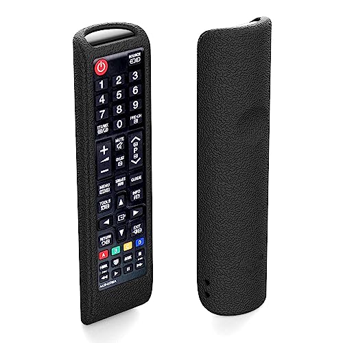 SIKAI 2-Pack Samsung TV Fernbedienung Hülle Tropfen schützende Silikon Hülle für Samsung AA59-00786A BN59-01175N Smart TV Remote Hülle hautfreundliche mit Schlüsselband von SIKAI CASE