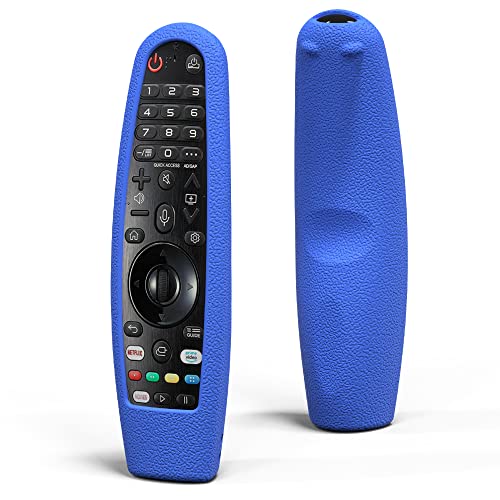 SIKAI Fernbedienung Schutzhülle kompatibel mit LG Smart TV Fernbedienung AN-MR18BA Shockproof Stoßfeste Silikon Schutzhülle Cover für LG Remote AN-MR600 AN-MR650 AN-MR650A MEHRWEG (Blau) von SIKAI CASE