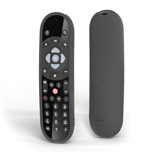 Sikai FÜR Sky Q Fernbedienung Schutzhülle Kompatibel mit Sky Q Box, Sky Q Touch, Sky Glass Fernbedienung und Nicht-Touch-Fernbedienung Anti-Verlust Mit stoßfester Schutzhülle (Schwarz) von SIKAI CASE
