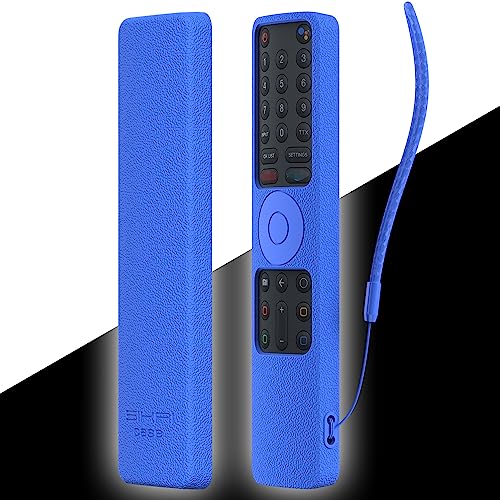 Sikai-Schutzhüllengehäuse Kompatibel mit der Smart-TV-Fernbedienung Xiaomi Mi 4S, stoßfestem Schutz, passender Silikon-Fernbedienungsabdeckung und kratzfester Schutzhülle (Blau) von SIKAI CASE