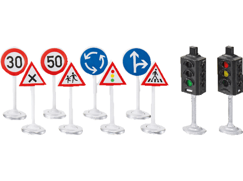 SIKU WORLD Ampeln mit Verkehrsschilder Spielzeug, Mehrfarbig SIKU WORLD Ampeln mit Verkehrsschilder Spielzeug, Mehrfarbig von SIKU WORLD