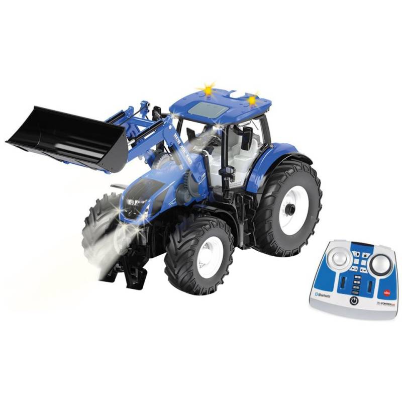 CONTROL32 New Holland T7.315 mit Frontlader und Bluetooth-Fernsteuermodul, RC von SIKU