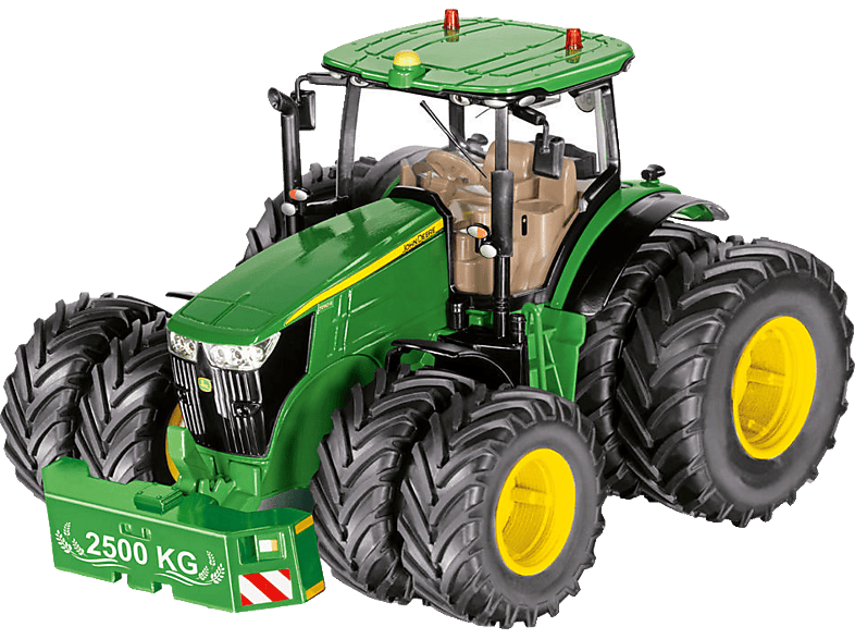 SIKU John Deere 7290R mit Doppelreifen, Bluetooth App-Steuerung und Fernsteuermodul Modellfahrzeug, Mehrfarbig von SIKU