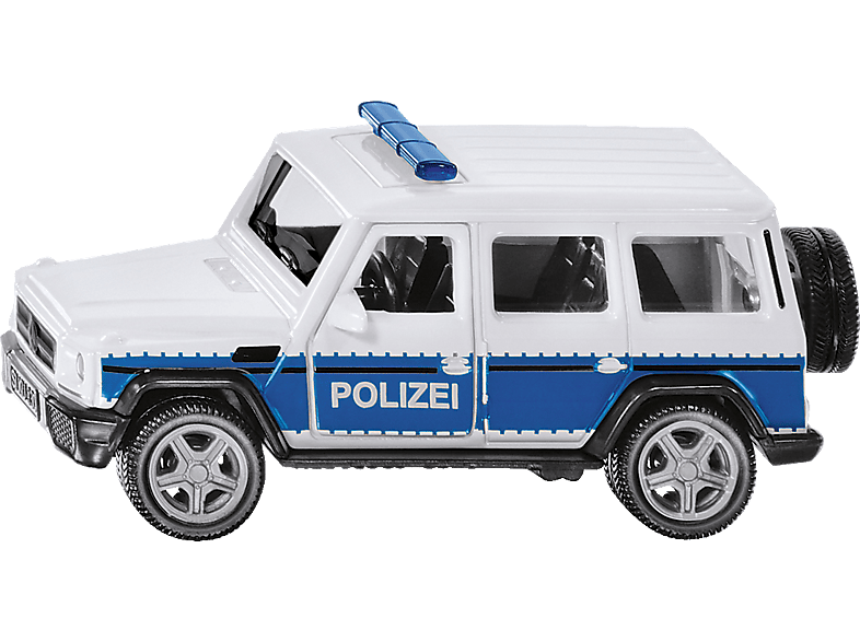 SIKU Mercedes-AMG G65 Bundespolizei Spielzeugmodell, Weiss/Blau von SIKU