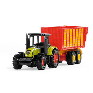 siku Claas Traktor mit Silagewagen 1650 Spielzeugauto siku Claas Traktor mit Silagewagen 1650 Spielzeugauto von SIKU