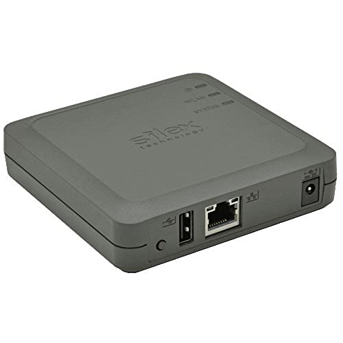 Silex Technology DS-520AN Industry High Performance WLAN USB Device Server - Geräteserver, Printserver Netzwerk USB-Server LAN (10/100/1000MBit/s), USB 2.0, WLAN 802.11 b/g/n/a von Silex Technology