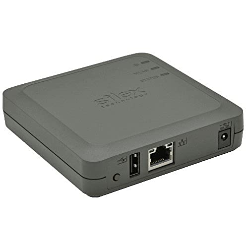 Silex Technology DS-520AN WLAN USB Server LAN (10/100/1000MBit/s), USB 2.0, WLAN 802.11 b/g/n/a von SILEX TECHNOLOGY