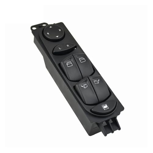 Fensterheberschalter Für Benz Für Vito Für Viano 2003-2013 Auto Styling Fahrerseite Fensterheberschalter 4 Türen Elektrischer Fensterheberknopf Fensterheber Schalter von SILHUP