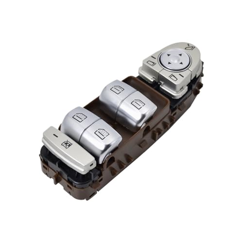 Fensterheberschalter Für Benz S 63 S 5504 S 65 Für AMG OE 2139054803 Power Fenster Schalter 2059056811 Fenster Angetrieben Schalter Fensterheber Schalter(Brown) von SILHUP
