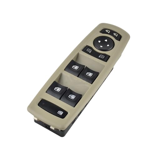 Fensterheberschalter Für Fluence 2008-2016 7700817337 25400000 809610006R Schwarz Beige OEM 254000015R Elektrischer Fensterheberschalter Fensterheber Schalter(Beige) von SILHUP