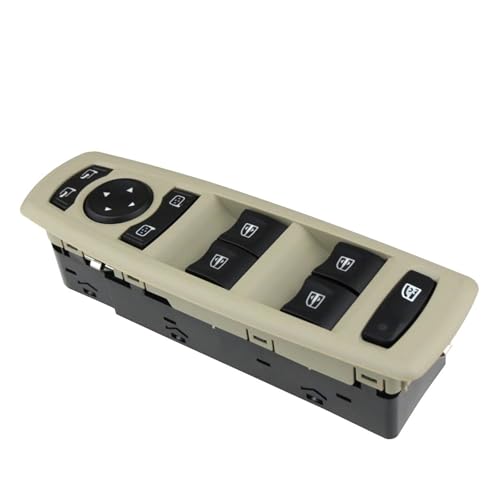 Fensterheberschalter Für Fluence LZ 1,5 Für DCI Für Megane 2008-2016 254000006R 2 Farben Neue Fenster Spiegel Master Switch Fensterheber Schalter(Beige) von SILHUP
