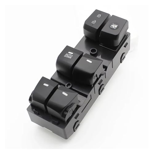 Fensterheberschalter Für Hyundai Für Elantra 2012-2016 93570-4V000 Auto Power Fenster Control Schalter Fensterheber Schalter Taste Kompatibel Fensterheber Schalter(Black AUTODOWN) von SILHUP