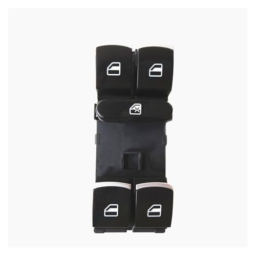 Fensterheberschalter Für SEAT Für ALTEA XL Für IBIZA V 1K4959857B/5ND959857 Auto Elektrische Power Master Fenster Schalter Taste Fensterheber Schalter(With Chrome) von SILHUP
