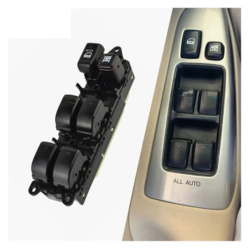 Fensterheberschalter Für Toyota Für Land Für Cruiser 2002-2010 Glas Heber Schalter LHD Elektrische Fenster Schalter 84040-60052 84040-60051 Fensterheber Schalter(Front Left) von SILHUP