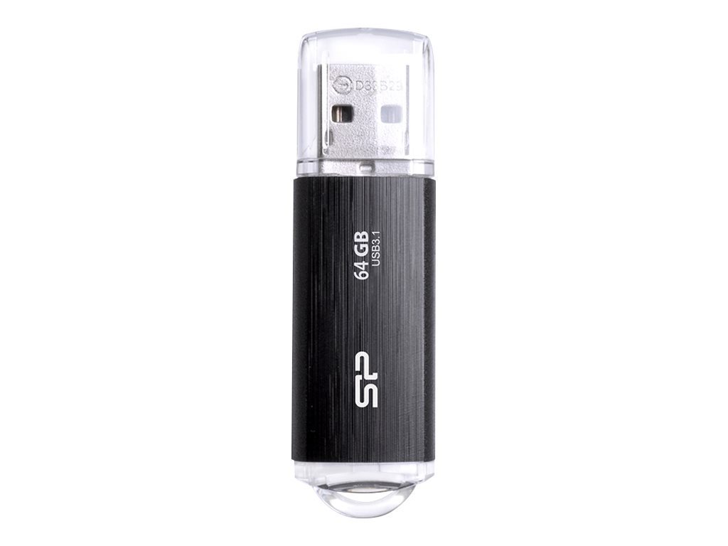 SILICON POWER USB-Stick 64GB Silicon Power B02 3.1 Black USB-Stick SILICON POWER USB-Stick 64GB Silicon Power B02 3.1 Black USB-Stick von SILICON POWER