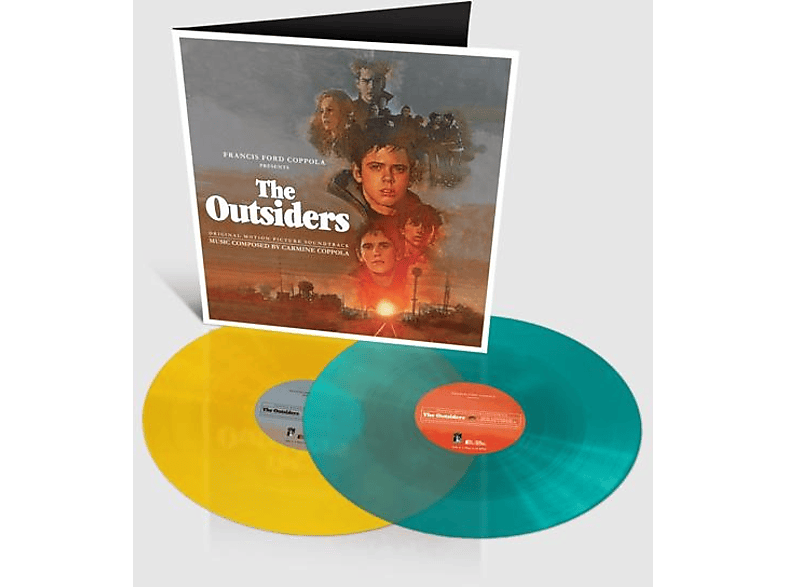 Carmine Coppola - The Outsiders (Gtf Sky Blue/Sunset Yellow 2LP) (Vinyl) von SILVA SCRE