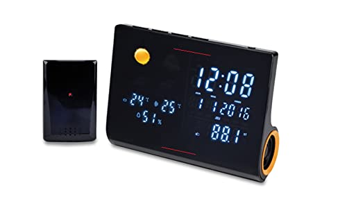 SILVA-Schneider UR-WS 1500 Uhrenradio mit Wetteranzeige, schwarz von SILVA-Schneider