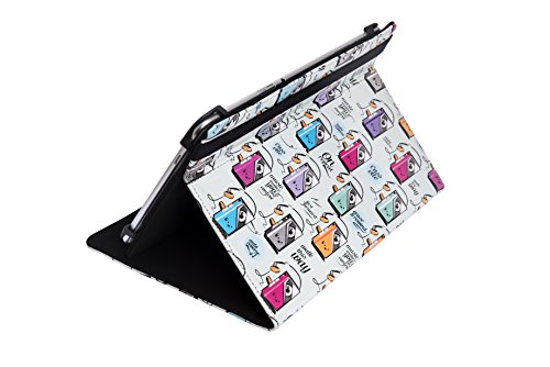 Funda Universal para tablets de 9 a 10.1' estampada 80s Cassette von SILVERHT