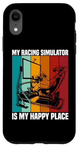 Hülle für iPhone XR SIM Racer Handbremse Rad Pedale Rennsimulator SIM Racing von SIM Racing Equipment & Sim Racer Clothes