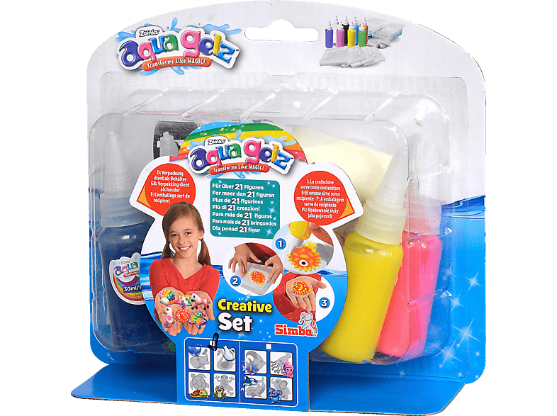 SIMBA TOYS Aqua Gelz Kreativ Set Spielset Mehrfarbig von SIMBA TOYS