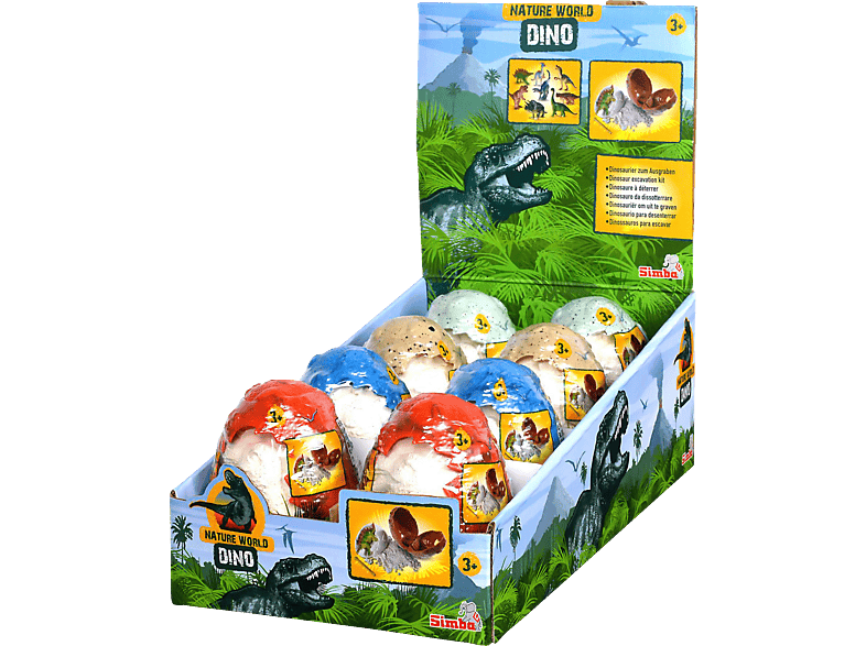 SIMBA TOYS Dino Ausgrabungsset im Ei (Einzelartikel) Spielset Mehrfarbig von SIMBA TOYS