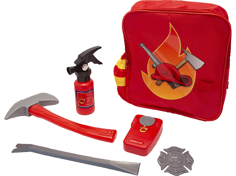 SIMBA TOYS Feuerwehr Rucksack Set Spielset Mehrfarbig von SIMBA TOYS