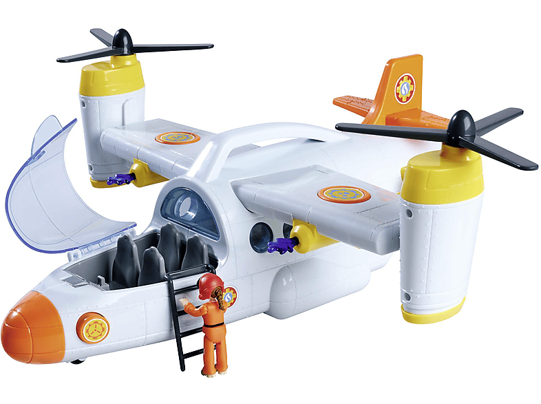 SIMBA TOYS Feuerwehrmann Sam Fire Swift Rettungsflugzeug Spielzeugfahrzeug Mehrfarbig SIMBA TOYS Feuerwehrmann Sam Fire Swift Rettungsflugzeug Spielzeugfahrzeug Mehrfarbig von SIMBA TOYS