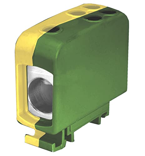 Klemmblock auf Universalschiene AL/CU zgg1x70 / 4x16z-g gelb-grün von SIMET von SIMET