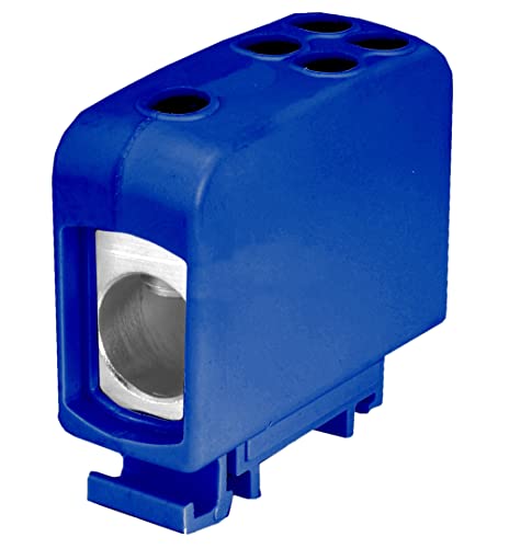 Klemmleiste für Universalschiene AL/CU zgg1x70 / 4x16n blau SIMET von SIMET