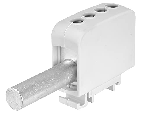Klemmleiste für Universalschiene AL/CU zggb1x70 / 2x35s grau SIMET von SIMET