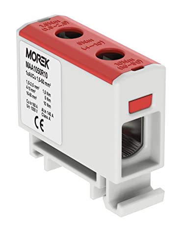 SIMET Klemmleiste Universalschiene AL/CU MAA1050R10 rot von SIMET