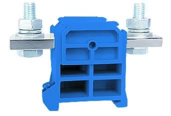 SIMET ZSG1-120.0N Schienenmontierter Schraubklemmenblock, blau von SIMET