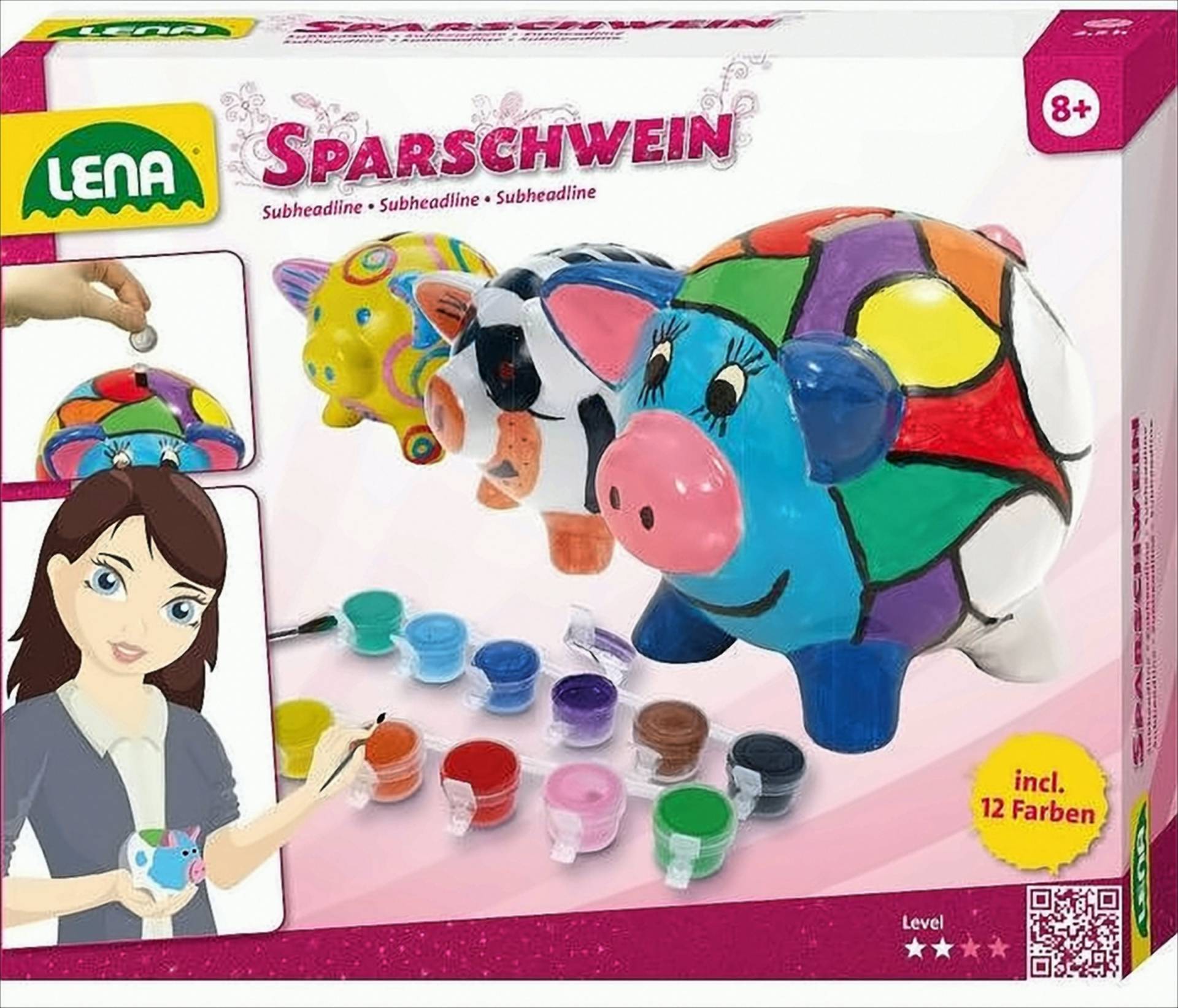 Lena - Sparschwein von SIMM Spielwaren