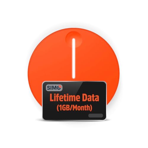 SIMO Solis Lite 4G LTE Mobiler WLAN-Hotspot mit Lebenslangen Daten, Lokaler & Internationaler Abdeckung, Multi-Carrier-Zugriff, Kein Vertrag oder SIM-Karte Erforderlich, für 10 Geräte von SIMO