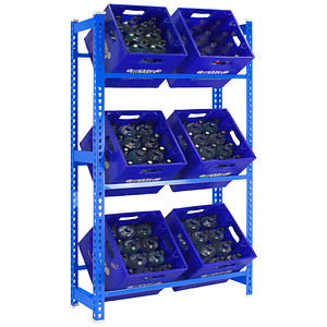 Simonrack Getränkekistenregal SIMONBOTTLE 3 8435104962459 blau 80,0 x 30,0 x 180,0 cm Simonrack Getränkekistenregal SIMONBOTTLE 3 8435104962459 blau 80,0 x 30,0 x 180,0 cm von SIMONRACK