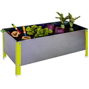 Simonrack Hochbeet SIMONGARDEN URBAN Metall grün, silber rechteckig 120,0 x 41,0 cm Simonrack Hochbeet SIMONGARDEN URBAN Metall grün, silber rechteckig 120,0 x 41,0 cm von SIMONRACK