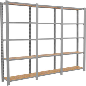 Simonrack Regal OFFICLICK 8425437127557 grau, braun 240,0 x 30,0 x 210,0 cm Simonrack Regal OFFICLICK 8425437127557 grau, braun 240,0 x 30,0 x 210,0 cm von SIMONRACK
