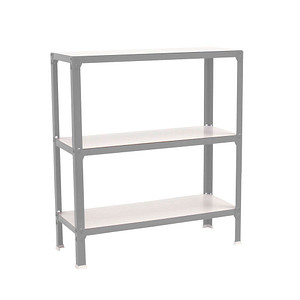 Simonrack Regal SIMONHOME CLICK MINI 8425437069949 grau, weiß 80,0 x 30,0 x 90,0 cm von SIMONRACK