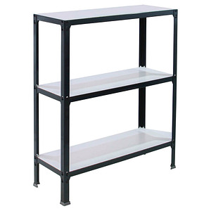 Simonrack Regal SIMONHOME CLICK MINI 8425437104435 anthrazit, weiß 80,0 x 30,0 x 90,0 cm Simonrack Regal SIMONHOME CLICK MINI 8425437104435 anthrazit, weiß 80,0 x 30,0 x 90,0 cm von SIMONRACK