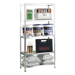 Simonrack Schwerlastregal COMFORT PLUS 8425437040962 silber 100,0 x 30,0 x 200,0 cm von SIMONRACK