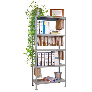 Simonrack Schwerlastregal FILECLICK PLUS 5 8435104939437 grau 100,0 x 36,0 x 180,0 cm von SIMONRACK