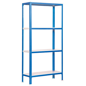 Simonrack Schwerlastregal HOMECLICK MINI 4/400 442100209168044 blau 80,0 x 40,0 x 160,0 cm von SIMONRACK