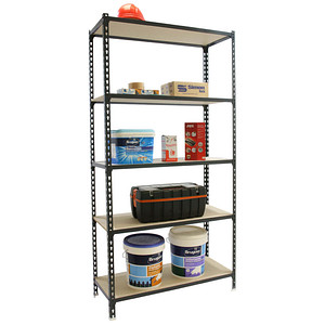 Simonrack Schwerlastregal MADERCLICK 8425437099311 anthrazit 90,0 x 50,0 x 180,0 cm von SIMONRACK